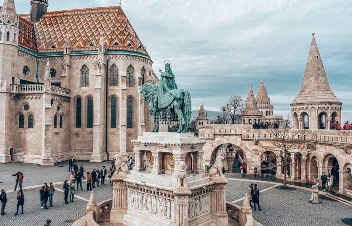 Budapest Hungary statue