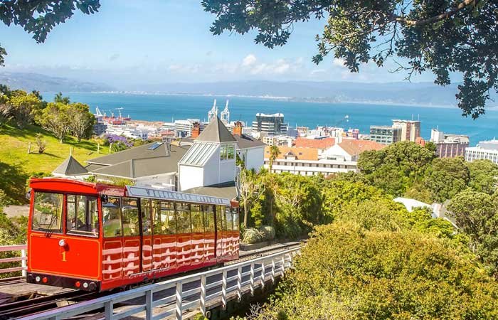 Wellington New Zealand cable car